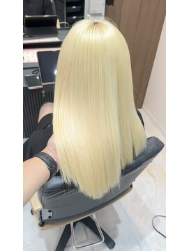 ヌル いわき(neul) neul/いわき/ダブルカラー/バレイヤージュ/ハイトーン/エクステ