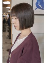 シビバイレボ(CIBI by revo)&nbsp;地毛風カラー/切りっぱなしボブ[船橋駅/ボブ]