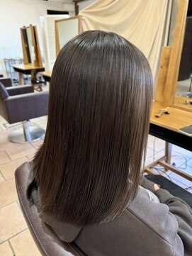 ネオリーブクレア 綱島店(Neolive Krea) 髪質改善/艶髪/ナチュラルベージュ/グレージュ/透明感カラー