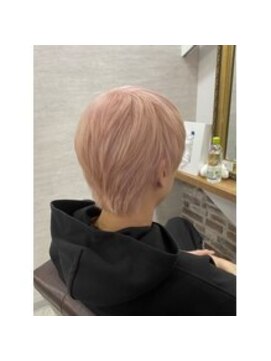 クラビス プラチノ(CLAVIS PRATINO) ホワイトピンクカラー/メンズハイトーン/ピンクカラー/wカラー