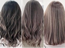 白髪に特化した厳選トリートメントでおしゃれなカラーが長持ち◎