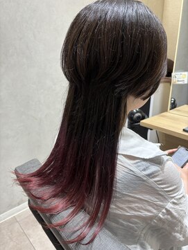 【クラゲヘアー×グラデーション】