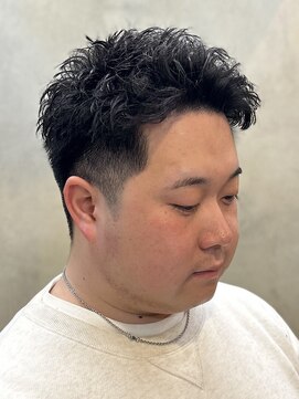 ドルクス 上野店(Dorcus) ベリーショート/ピンパーマ