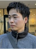 ルーズパーマ/メンズショートパーマ/ルーズショートパーマ