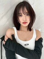 サイン 表参道(SIGN) 20代30代人気レイヤーカット韓国ヘアーワンホンヘアレイヤーボブ