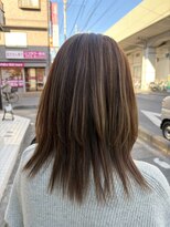 アズールサン 草加西口店(azule-sun) ハイライトカラー,ベージュカラー,白髪ぼかし,レイヤー【草加】