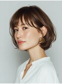 クラゲヘアー/小顔/ココアベージュ/オリーブグレー/川西