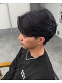 【NOWAY】ニュアンスパーマ2.14リバースセンターパート