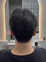 ロンドポレール 北千住(Lond polaire)&nbsp;men's/メンズ/リバースセンターパート/ニュアンスパーマ/池袋