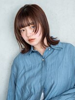 アルバム 新宿(ALBUM SHINJUKU)&nbsp;レイヤーカットウェットヘアオリーブベージュ_F0145