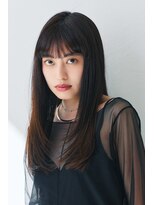 コムマティス 恵比寿ガーデンプレイス(Comme Matisse)&nbsp;ロングレイヤーカット×グレージュ