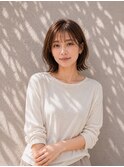 【満足度No.1＊感動イノアカラー】白髪ぼかし×大人外ハネ