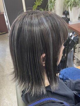 シェリー(Cherie) ブリーチオンカラー　バレイヤージュ風メッシュ