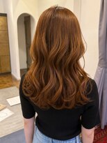 ヘアーアイスカルテット(HAIR ICI QUARTET) 透明感溢れるミルクティーベージュ×小顔レイヤーカット