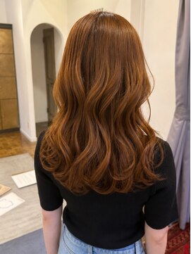 ヘアーアイスカルテット(HAIR ICI QUARTET) 透明感溢れるミルクティーベージュ×小顔レイヤーカット