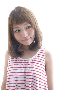 リッコ 横浜(ricco) ☆riccoワンカールが可愛いセミディc TEL0453196640