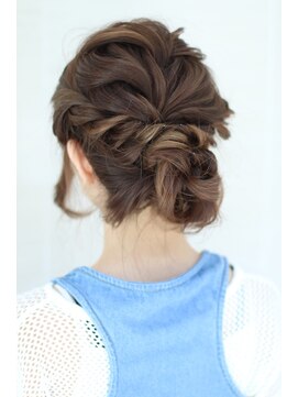 オーロ(ORO) ナチュラルロープ網アレンジ