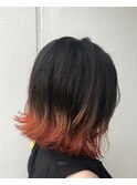 オレンジグラデーション［美髪］