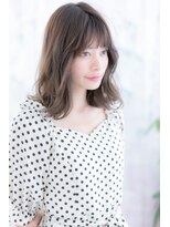 ミック ヘアアンドビューティー 大山店(miq  Hair&Beauty) ふわっとAラインで小顔見せ＊大人くびれセミディ