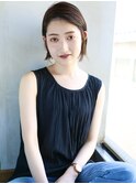 天神【BIRTH】ミニボブミルクティーブラウン束感ショート12