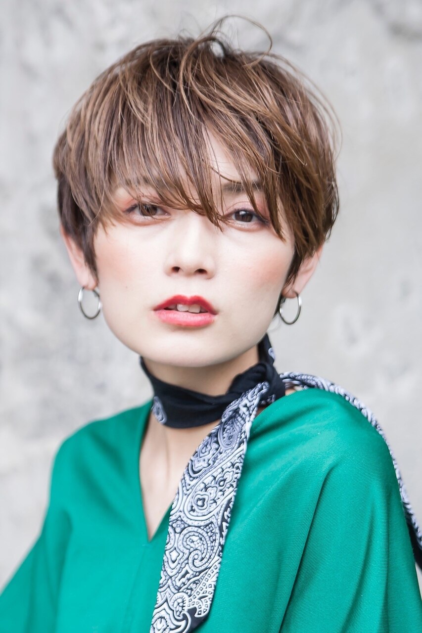 2025年夏】ショート メッシュの髪型・ヘアアレンジ｜人気順