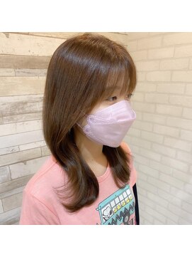 マーリャヘアー(mallia hair) くびれ外ハネセミロング