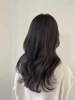 ヘアー ミッション 心斎橋店(hair Mission)&nbsp;ダークグレイくびれロング