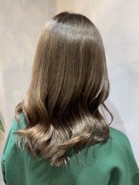 アグ ヘアー ロイグ 郡山店(Agu hair roaig) 【Olive page color】ULTOWAトリートメント