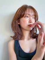 エニ 自由が丘(ENi)&nbsp;黒髪/グレーベージュ/レイヤーロング/前髪パーマ[自由が丘駅]