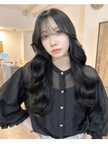 ミョンシル&nbsp;【myonsil 山田】韓国レイヤー/ブルーブラック