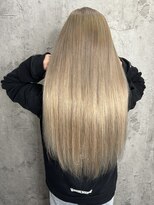 ルーツアイリー 心斎橋(ROOTS IRIE)&nbsp;髪質改善　髪質改善カラー　ハイトーン　シールエクステ　ロング