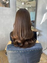 オーストヘアー リュウール(Aust hair Lueur) 甘めバング　アッシュベージュ