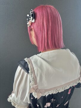 イロ プラス 南田宮店(iro+) 【nanaka】peach pink