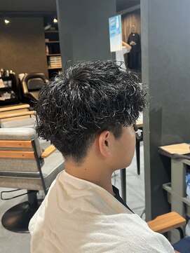 スウェル 柏店(Swell) 細め波打ち,無造作パーマ [柏/メンズサロン/メンズパーマ]