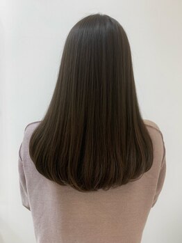 ミミ(MIMI)の写真/髪質改善で髪本来の美しさを引き出します。あなたのダメージに合わせたヘアケアでツヤ感もUP♪