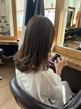 インプレス ちとせモール店(impres) ナチュラルレイヤー＆王道アッシュブラウン