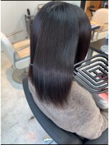 オルメント 天満 南森町(ORL'MENT)&nbsp;20代30代40代ストレートアッシュページュ髪質改善カラー