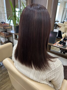 ジッピー ヘアーコレクション メテオ髪質改善トリートメントカラー 新色ボルドーカラー