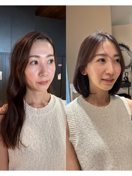 アフロート ギンザ(AFLOAT GINZA) 白川20代30代40代小顔カット大人かわいいくびれレイヤー前髪韓国