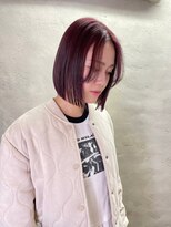 マジコ 原宿(Magico)&nbsp;ホワイトグレージュ/デジタルパーマ/チェリーブラウン/原宿