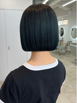 トレヘアー 京都 烏丸(tRe hair) 韓国風ボブ / 切りっぱなしボブ / タッセルボブ / 美髪 / 艶髪