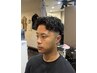 【新規】メンズパーマ＋メンズカット（お顔そなし）￥14000→10000