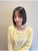韓国風タッセルボブ