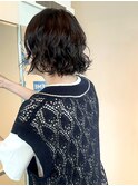 ボブ×パーマ