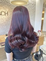 ビーチ(BEACH)&nbsp;カシスピンクチェリーレッドラベンダーブリーチなしダブルカラー