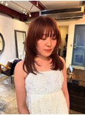 髪質改善とレイヤーで作るナチュラルふんわりミディアム