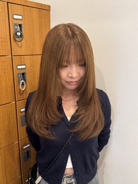 ビズヘアー グランバース(bisou hair grandbase) 顔周りレイヤーカット