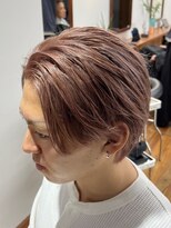 ザデイトウキョウ 表参道 青山(THE DAY TOKYO)&nbsp;MEN'S HAIR/ブリーチカラー/ピンクベージュ/大人メンズ/表参道駅