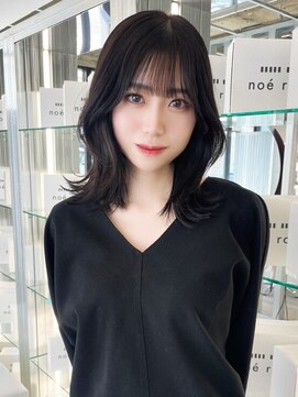 ノエロク 岐阜(noe rok) ミディアムヘア/暗めカラー/グランマッシュ/岐阜2