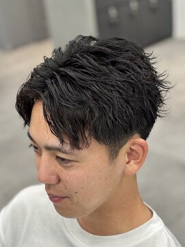 オーバルバイアピッシュ(OVARL by apish) ツイスパ/メンズショートパーマ/メンズカット